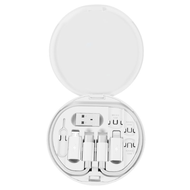 Multi USB Type C ถึง C 60W ชุดสายเคเบิลอะแดปเตอร์ชาร์จ USB C ถึงแสงชุดแปลง USB A และ Type C ถึง Micr
