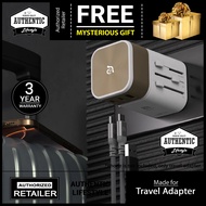 ADAM Element OMNIA T45 45W Universal Travel Adapter with Storage Pouch