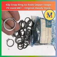 Snap Clip Front AxleRing Vespa PX Awal MK1 Original Precision Strong Not Rare