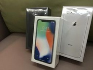【現貨王】全新未拆  iPhone X 64G 銀色 台灣原廠 