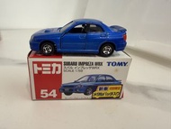 Tomica 54 Subaru Impreza Wrx