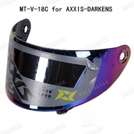 MT-V-18C Helmet Visor Lens For DARKENS AXXIS Helmet  Accessories Shield