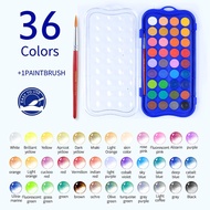 [HỎA TỐC] MÀU NƯỚC DẠNG NÉN GIORGIONE BỘ 12/24/36/48 MÀU (KÈM CỌ)