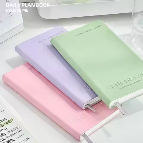 Time Management To Do List Notebook Portable Note-Taking 365 Day Planner Learning Schedule Schedule 