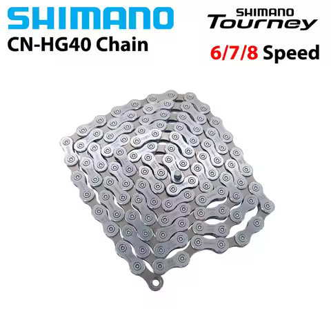 SHIMANO TOURNEY HG40 6/7/8 speed Chain 116 Link for MTB Mountain Bike Bicycle Original Bike Chains P