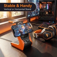 Mobile Game Live Streaming Cooling Charger Stand Magnetic 3in1 Wireless Fast Charging Dock Adjustabl