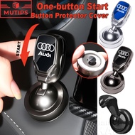 Audi Car One-button Start Button Protector Cover Push Start Engine Push Switch Button For A3 8l 8Y A