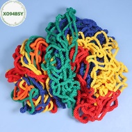 XO94BSY Colorful Child Safety Net Anti-fall Net Stairs Home Balcony Guardrail Kids Pet Safety Fence 