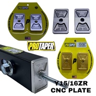 Y15/16ZR PROTAPER CNC CHAIN ADJUSTER PLATE SET