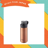 【Direct from Japan】 Tiger Thermos (TIGER) Tiger Water Bottle 500ml Vacuum Insulated Carbonated Bottle Stainless Steel Bottle Beer OK Cold Storage Carrying Growler MTA-T050DC Copper (Brown)