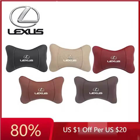 2026 Hot Interior Stickers For Lexus GS IS LS500h ES260 ES300h RX350h NX260 UX260 LM Car Seat Neck P