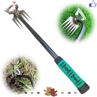 FKILLA Weed Puller Tool, Stainless Steel Weed Digger Hand Weeder, Garden Supplies Manual Weeder Grass Rooting Handheld Grass Remover Farmland