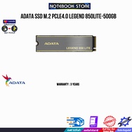 ADATA SSD M.2 Pcle4.0 LEGEND 850Lite-500GB/ประกัน 3Y