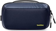 tomtoc Electronic Organizer Accessory Tech Pouch for MacBook Charger, Cables, Power Bank, Hard Drive, Travel Cords, Water-resistant Storage Bag with Removable Card Slots for USB Adapter, Memory Card,