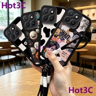 Casing For Honor X8C / Honor X8B / Honor X8A tpu Phone Lanyard case murah anti‑drop Phone Case JYFG