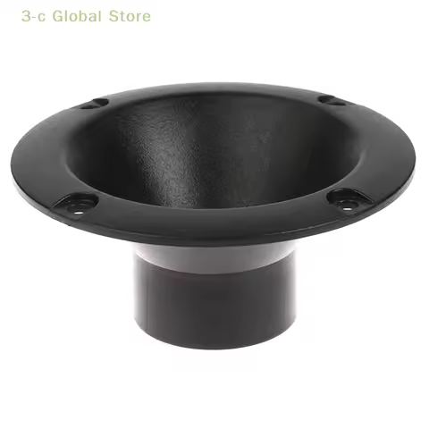 Small Size Horn Tweeter Plastic Threaded Mouth Speaker Repair Accessories 4inch 3inch Plastic Case