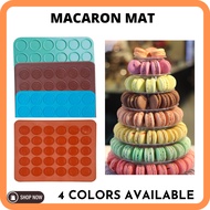 Macaron Mat Silicon Baking 30 Holes 48 Holes Pastry Oven Baking Mould Cookies/Muffin Ready Stock Mal