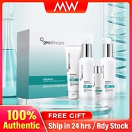 Geoskincare Edelweiss Pure Moisture Essence Skincare Set Cleanser Toner Essence Moisturizer