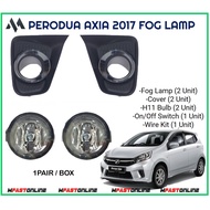 OEM FOG LAMP FOG LIGHT SPOT LIGHT PERODUA AXIA 2017 2018 G Spec