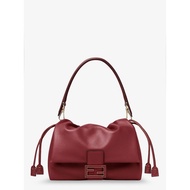 [Pre-order] Fendi Mamma Baguette Medium leather crossbody bag - Rso Scuro