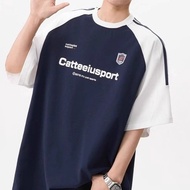 【✅READY STOCK🇲🇾】400gsm 100% Cotton Unisex Oversized T-shirt plus size Couple Tees baju lelaki现货纯棉重磅宽