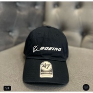 '47 Boeing Signature Logo Clean Up Hat (Original Boeing Hat from The Boeing Store)