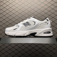 New balance 530 Durable retro running shoes for men and women white black MR530EWB