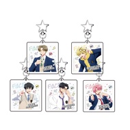 Anime Keychain Tamon-kun wa Docchi Tamon-kun's Left Side Acrylic Mica Printed Tamon Fukuhara Hanging