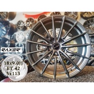 Raxer Vox15v 18x9.0JJ 5x113 Gunmetal（146）