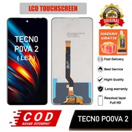 Lcd TOUCHSCREEN TECNO POVA 2 (LE7) FULLSET ORIGINAL+Glue