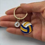 Personalized Volleyball Keychain - The Perfect Christmas And Thanksgiving Gift For Volleyball Player
