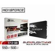 MIDASFORCE 512GB SATA Solid State Drive Super Lightning Original