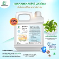 สเปรย์แอลกอฮอล์ เหมาะสำหรับเด็ก ไม่ขมมือ Smoothai สมุนไทย ชนิดน้ำ 1000ml (1 ลิตร) เลือกกลิ่นได้