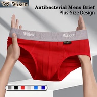 WAKER Men's Cotton Brief Men's Underwear Basic Briefs Stretchable&High Quality Classic Brief