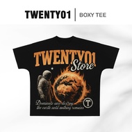Boxy Form Men's and Women's T-shirt TWENTY01 Alien Store