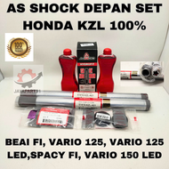 AS SHOCK DEPAN PAKET HONDA KZL 100% ASLI ORIGINAL AHM BEAT FI  VARIO 125 OLD LED 150 LED