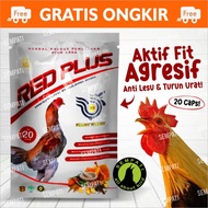 Red Plus Rubby Pakhoy Jamu Herbal Vitamin Ayam Jantan Bangkok Jago