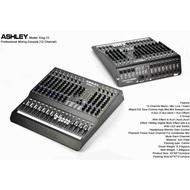terlaris Mixer Audio 12 Channel Ashley King-12 King 12 Original