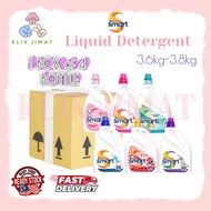 (KLIKJIMAT) Daia Smart All-In Softergent | Laundry Detergent 3.6kg 1 Box = 4 Bottles | 洗衣液