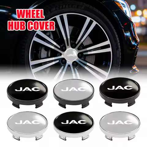 4Pcs 56mm/60mm Car Wheel Center Hub Cap Rim Cover For JAC J3 J4 J7 JS2 JS3 JS4 KR1 S2 S3 S4 S5 S7 T8