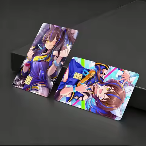 Umamusume Daitaku Helios HD Waterproof Card Skins Protective Stickers for Credit Bank Game Cards