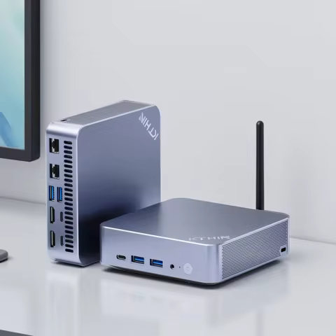 Mini PC Computer i5-1340P WIFI6 BT5.2 Mini Gaming PC 2.5G LAN USB4.0 32GB DDR5 4800MHz PCIe4.0 SSD M