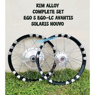 3CALIT FALCON ARGON ALLOY RIM ICON BEAT SCOOTER EGO EGOS EGO-LC NOUVO NOUVO-S NUOVO-LC AVANTIZ SOLAR