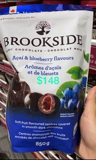 🇨🇦Brookside - Dark chocolate blueberry flavour