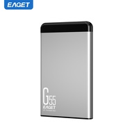 EAGET G55 2.5 Inch Portable External Hard Drive USB3.0 5Gbps High Speed Aluminum Alloy HDD Hard Disk