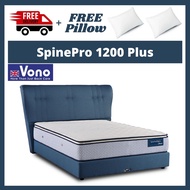 [FREE Pillow+FREE Delivery] VONO Slumberland 11.5" SpinePro 1200 Plus Pocket Spring Mattress Only