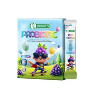 HURIX'S Probiotic (BC30) - Probiotik - Vitamin C - Serat Tinggi - High Fiber - Kesihatan Usus - Gut 