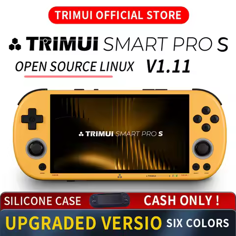 Limited Edition Release! TRIMUI SMART PRO S: Retro Nostalgic Open-Source Handheld Game Console with 