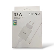 { SmileShopAcc } Infinix 33W USB Type C Fast Charger Original