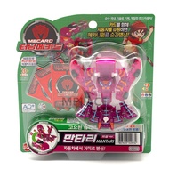 MANTARI Purple-Turning Mecard Transforming Robot Car Toy